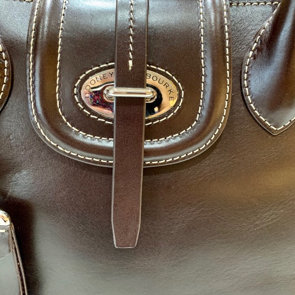 Dooney & Bourke Side Zip Satchel - Picture 5 of 10